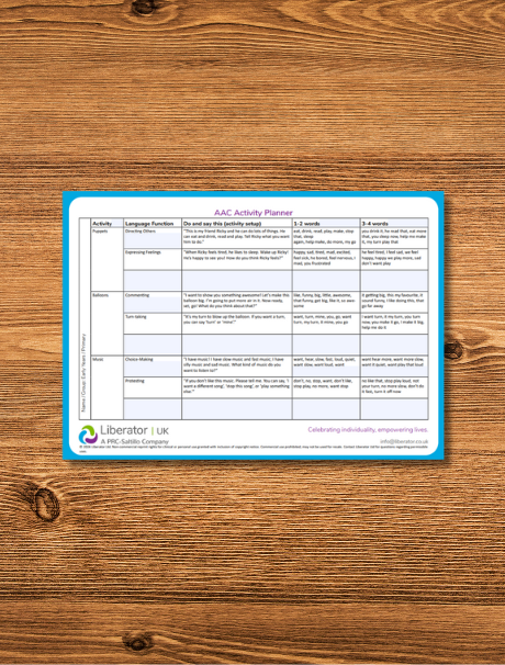 AAC Activities Plan 