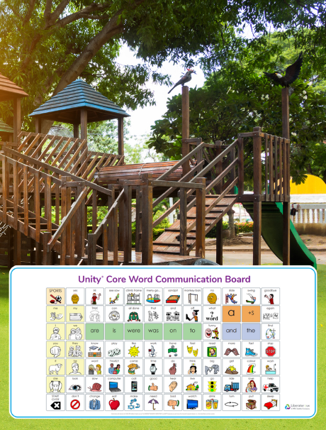 Unity Core Word Playground Communication Board